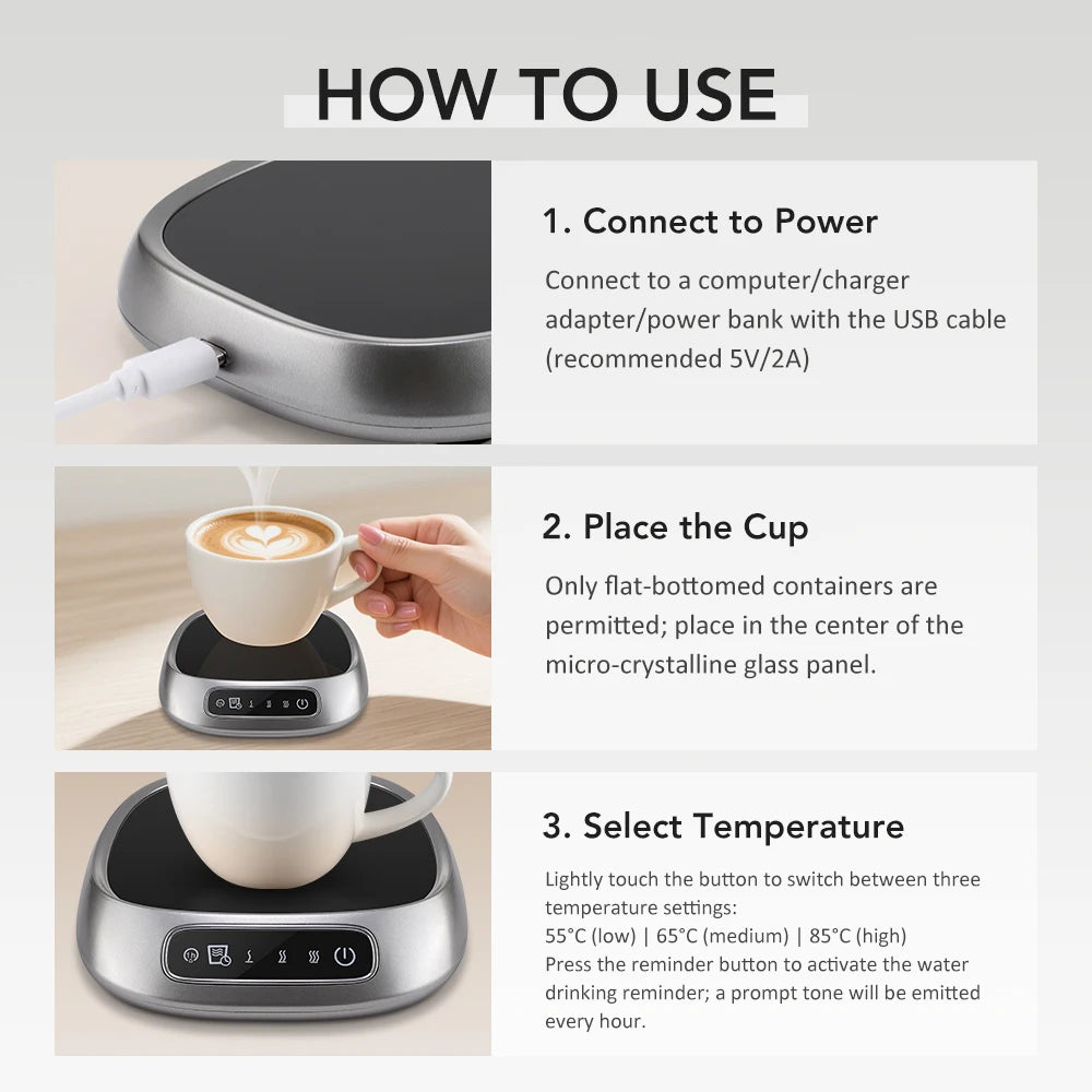SnugMug Co. Intelligent Timing USB Cup Warmer